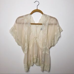 Flowy Boho Sheer Kimono